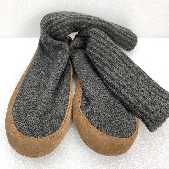 L.L. Bean Shoes Ll Bean Knit Wool Moccasin Sock Slippers Mens Xl